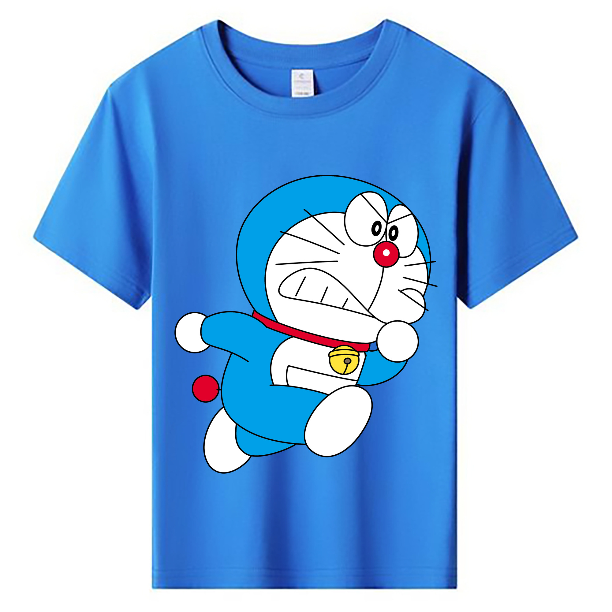 （画像用） ドラえもん Doraemon 綿100％キッズTシャツ（フロントプリント）